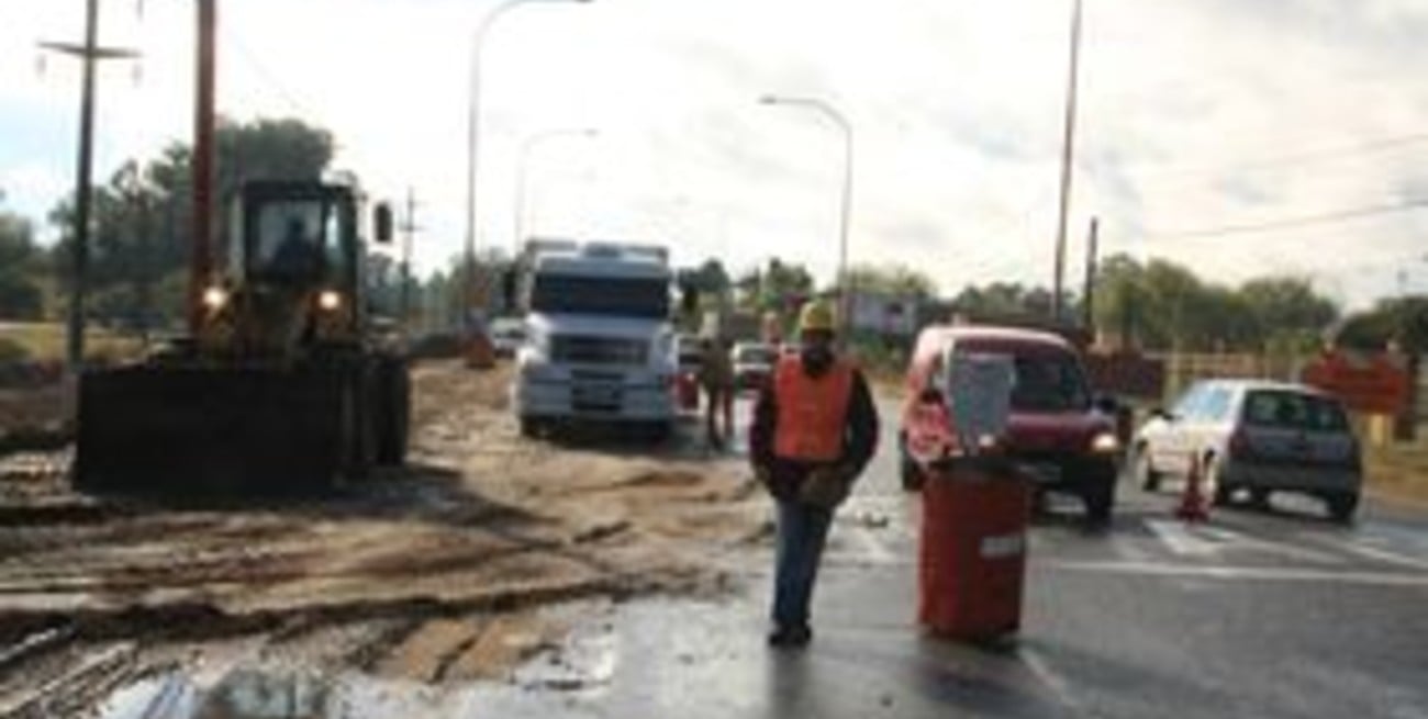 Avanzan las obras en la Ruta 1
