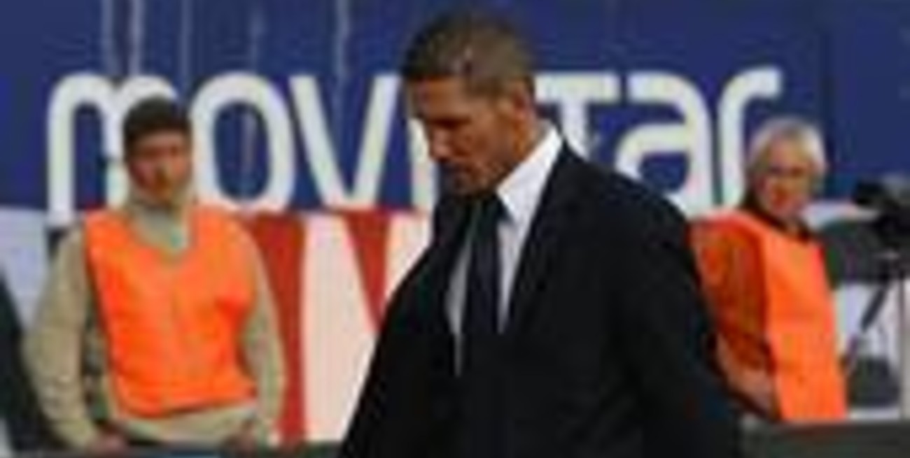 Simeone dirige frente a Huracán y se va de River