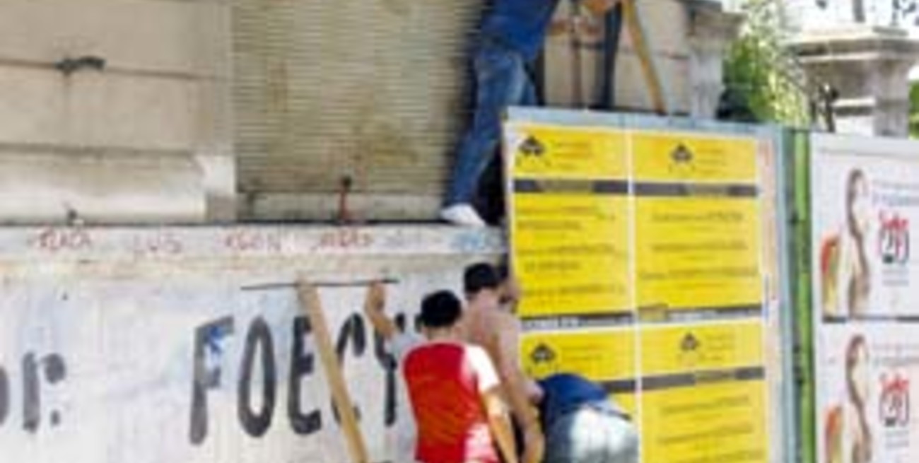 La publicidad estática y la campaña política