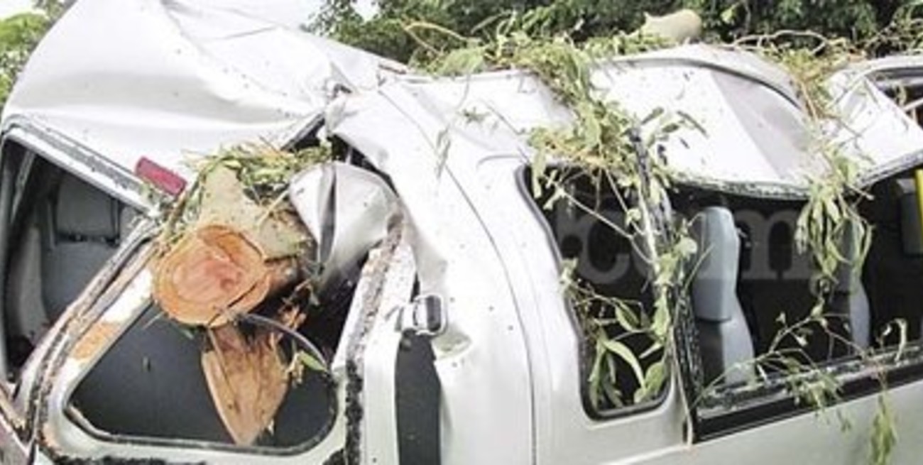 La víctima fatal del increíble accidente en Rafaela era abuelo del futbolista Omar Pérez