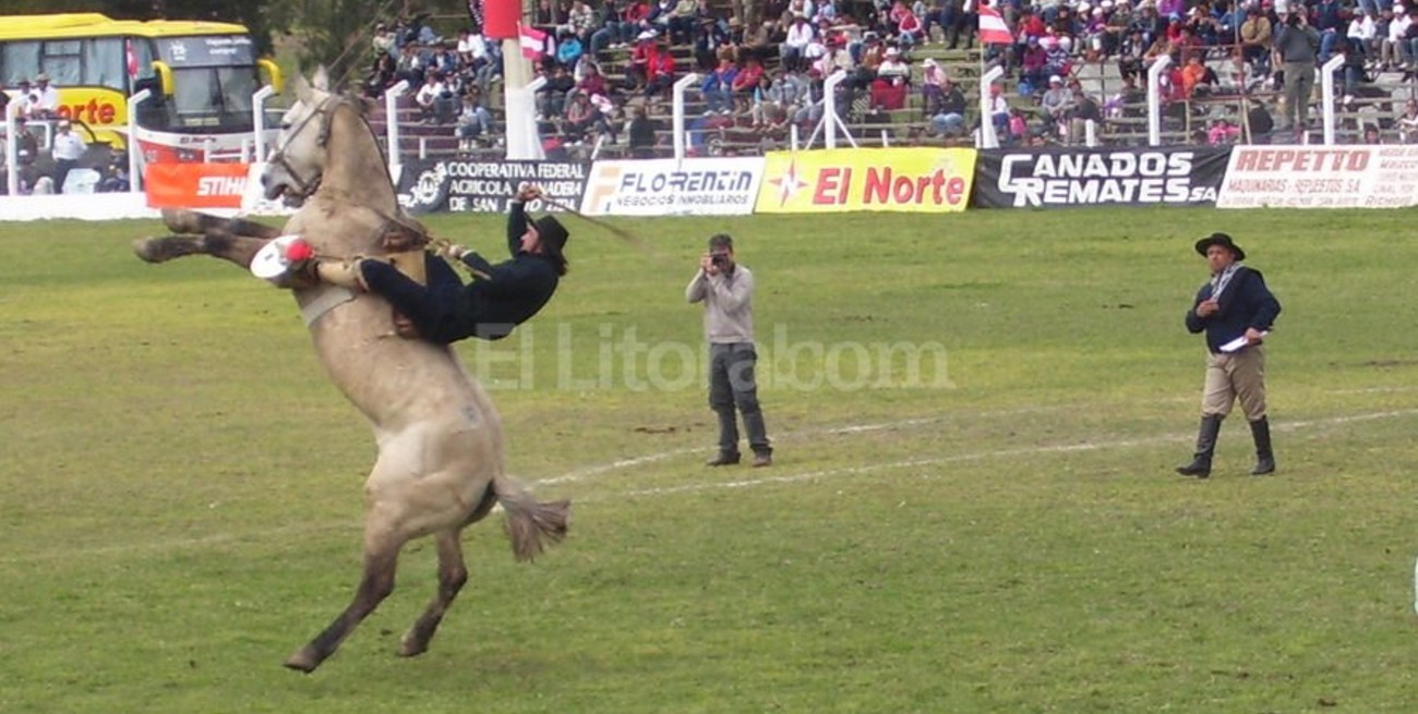Arrancó la doma de San Justo 