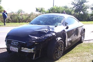Confirman que Fabbro conducía el Audi TT que chocó en Videla