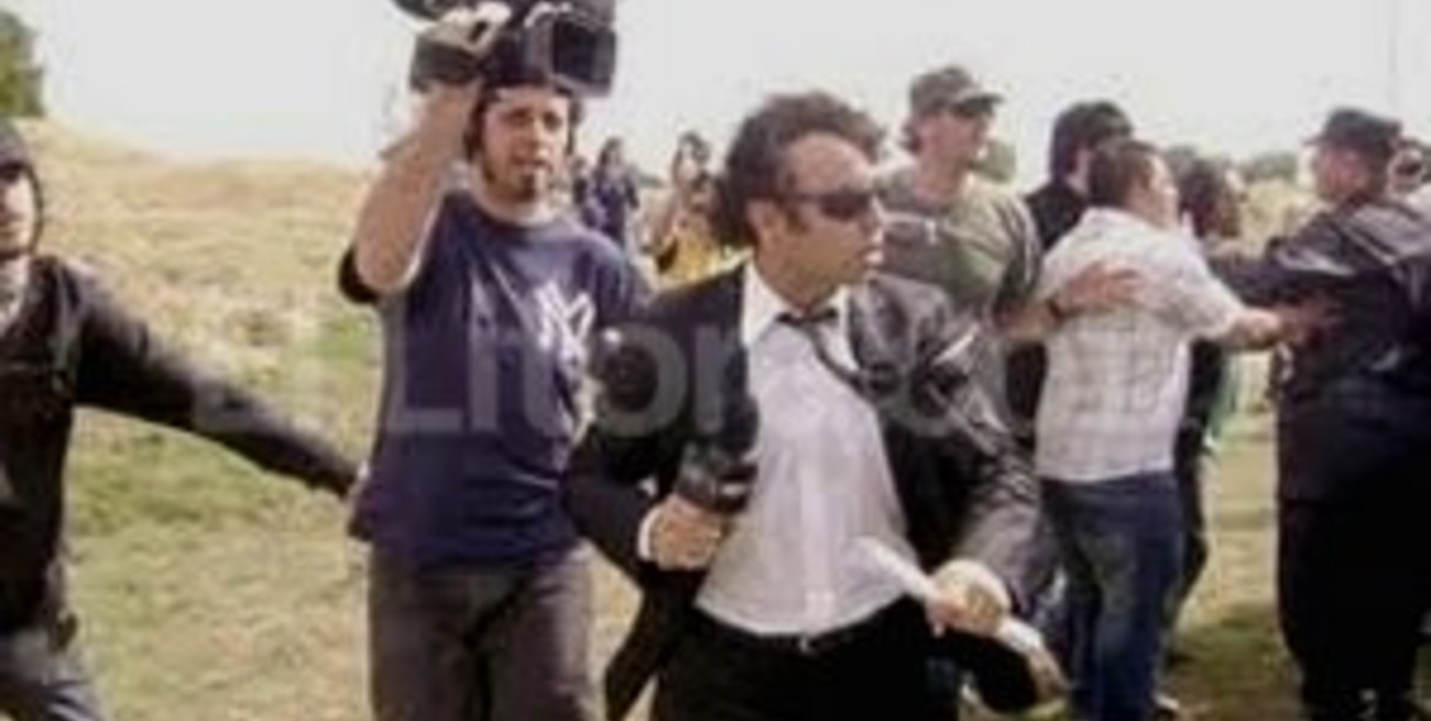 Golpearon a 'Gonzalito' de CQC en Pinamar durante una investigación periodística