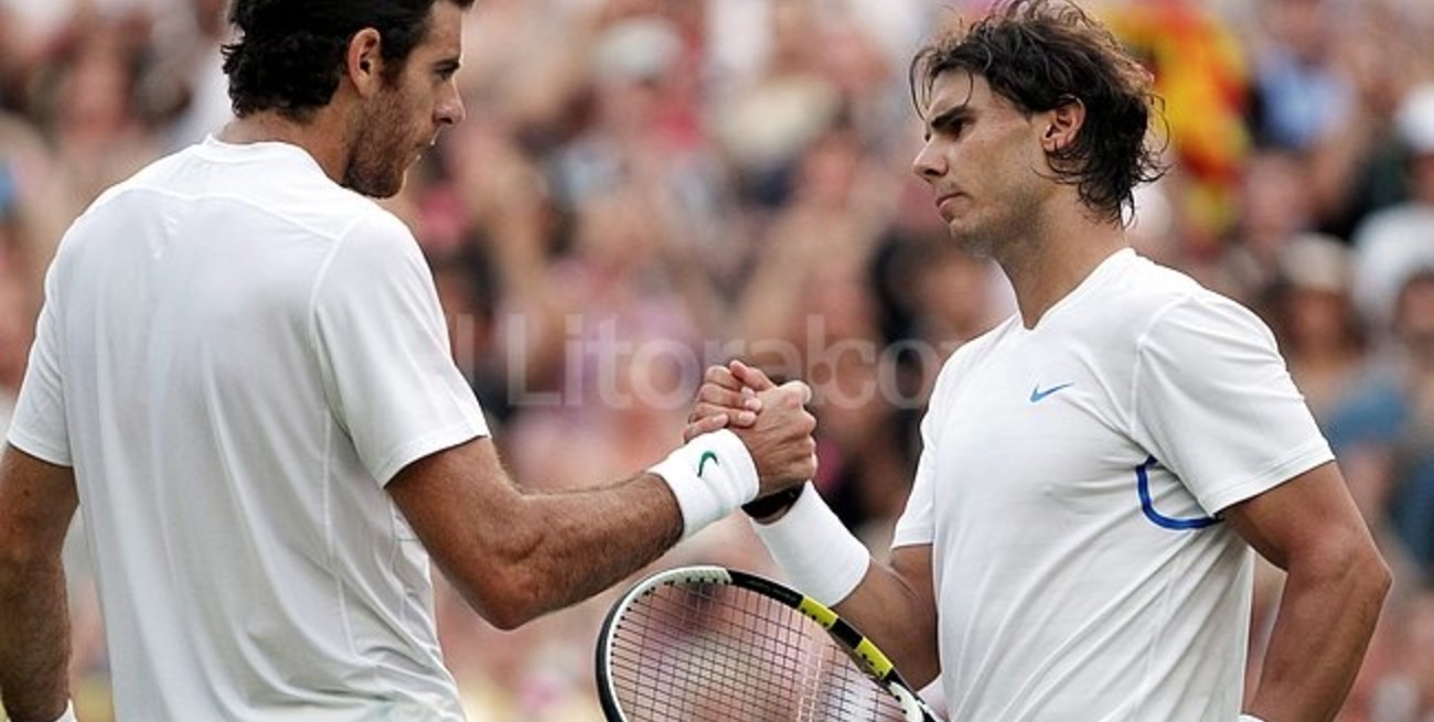 Del Potro no pudo con Nadal