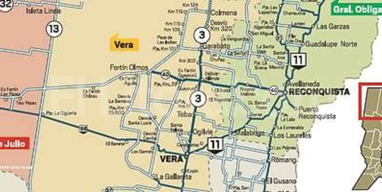 La realidad de las rutas del norte