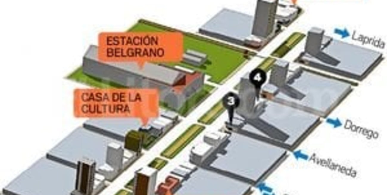 Comercios y edificios transforman el tradicional perfil de bulevar Gálvez