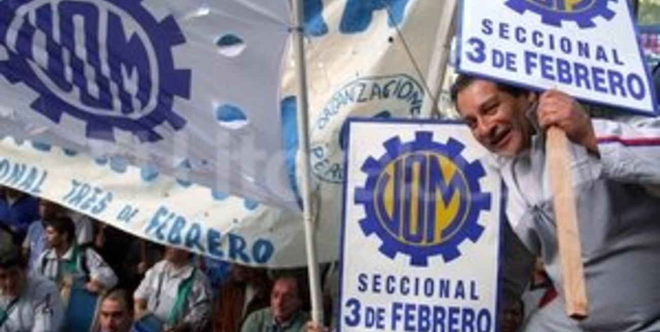 Hoy para la UOM y protestan los bancarios