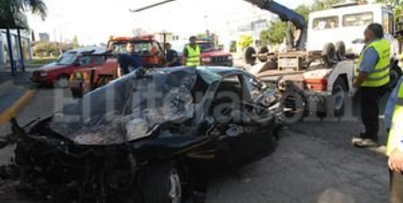 Fatal accidente de tránsito frente al Cementerio Municipal