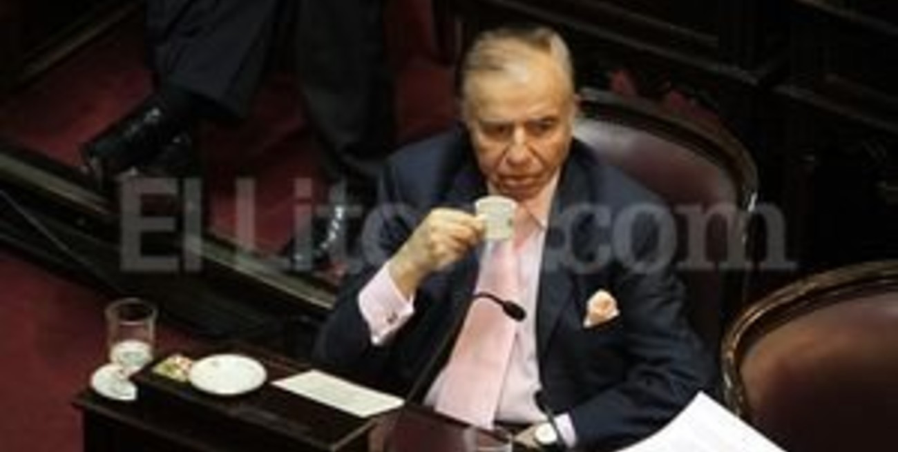 Carlos Menem: "Sé que me van a dar con un caño"
