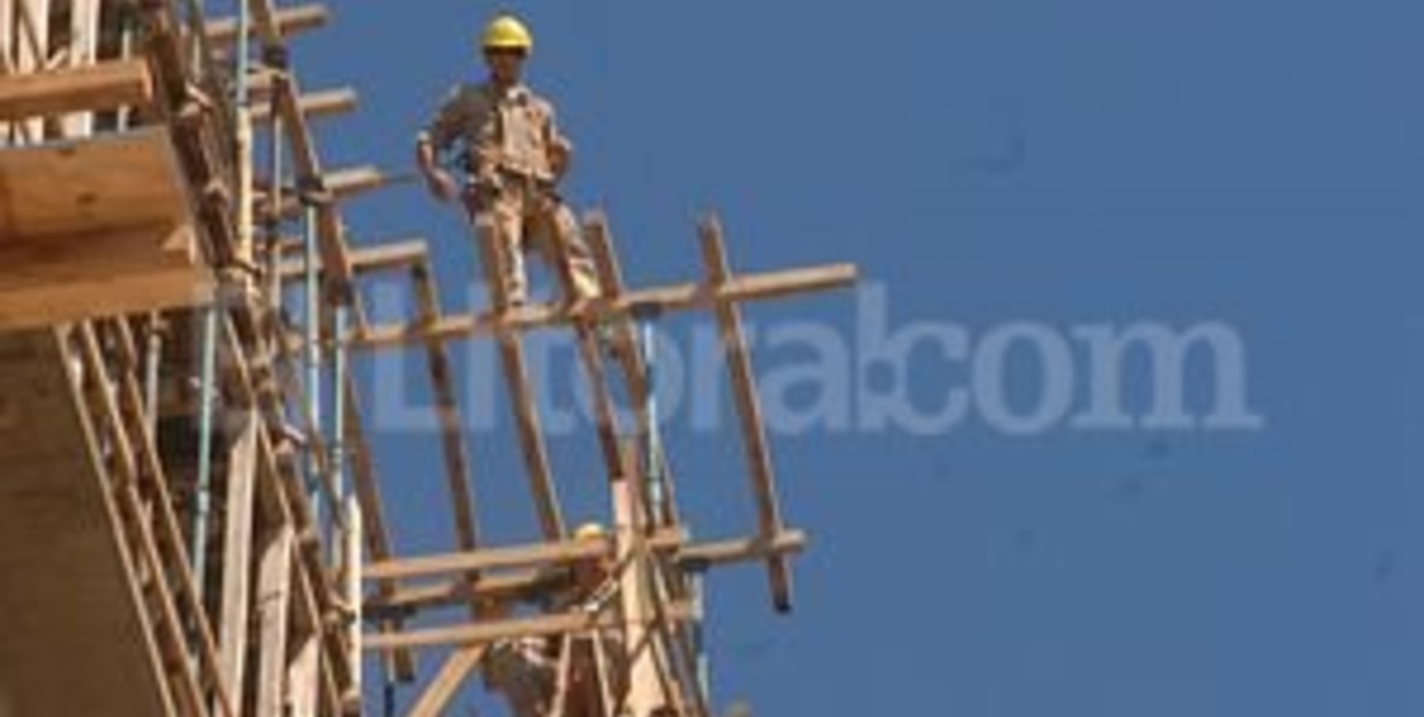 Pronunciado descenso de la construcción en Rosario
