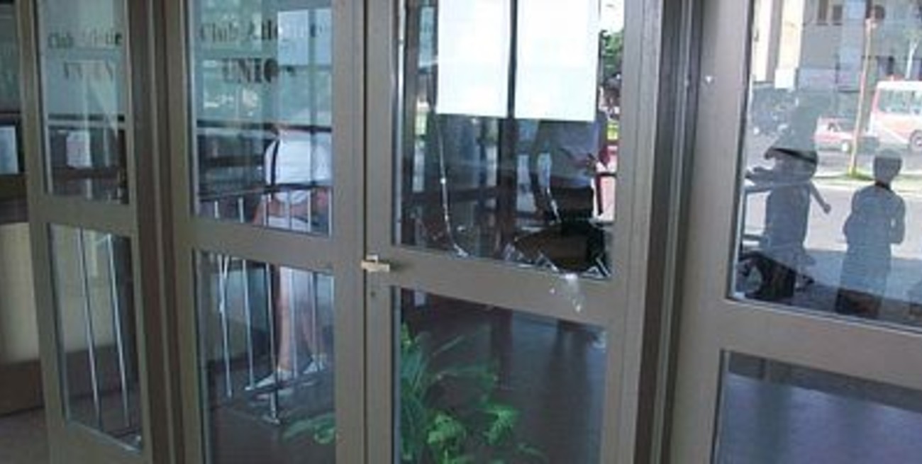 Unión: enojo por destrozos y las asambleas que se vienen