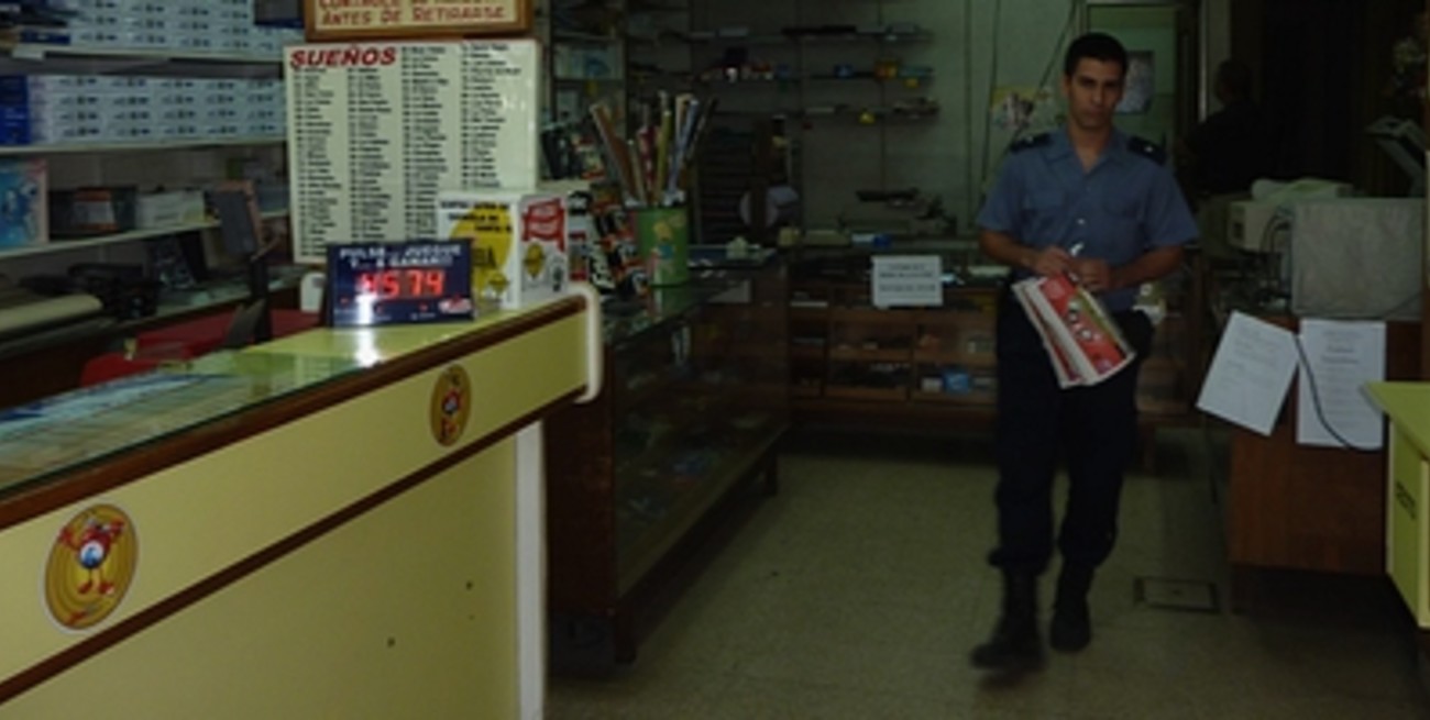 Cuantioso robo en una quiniela céntrica