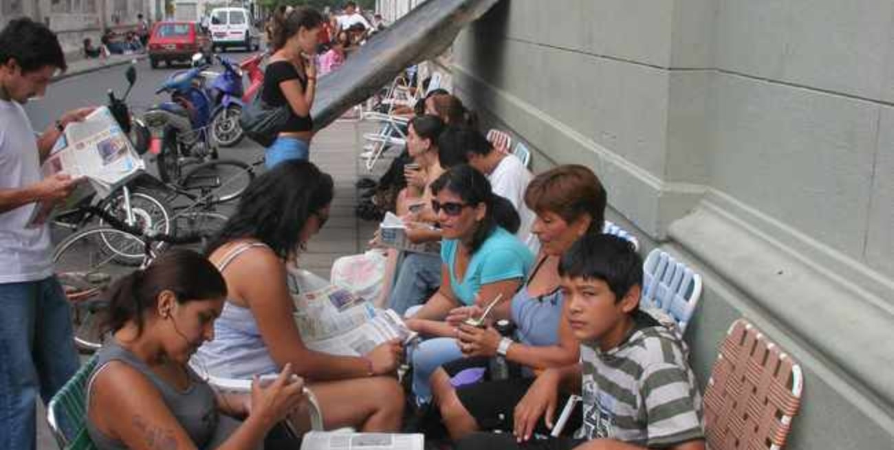 Inscripción confusa en la Escuela de Enfermería