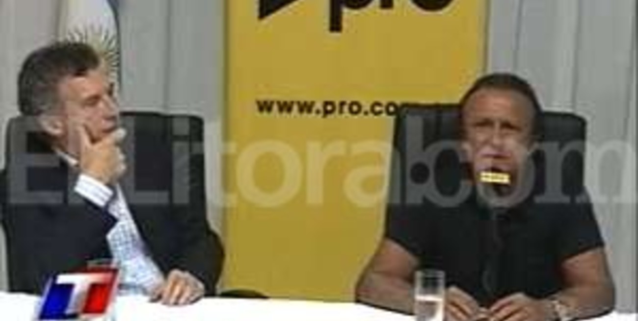 Miguel Del Sel anunció su candidatura a la gobernación de la provincia