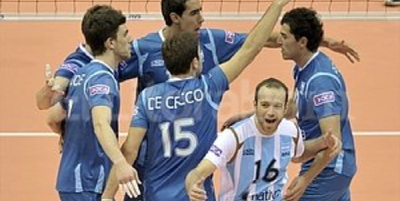 Argentina "barrió" a Bulgaria y es semifinalista