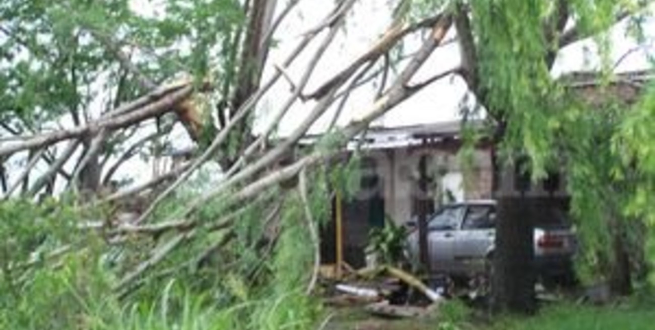 Impresionante temporal afectó a San Javier y Las Colonias