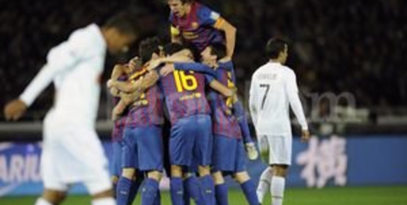 Con dos goles de Messi, Barcelona apabulló a Santos y es el campeón del Mundial