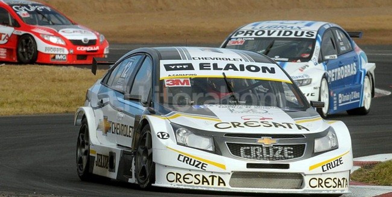 Canapino hizo el mejor tiempo con el Cruze