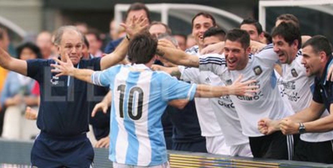 Brasil tuvo que rendirse ante la contundencia de Messi