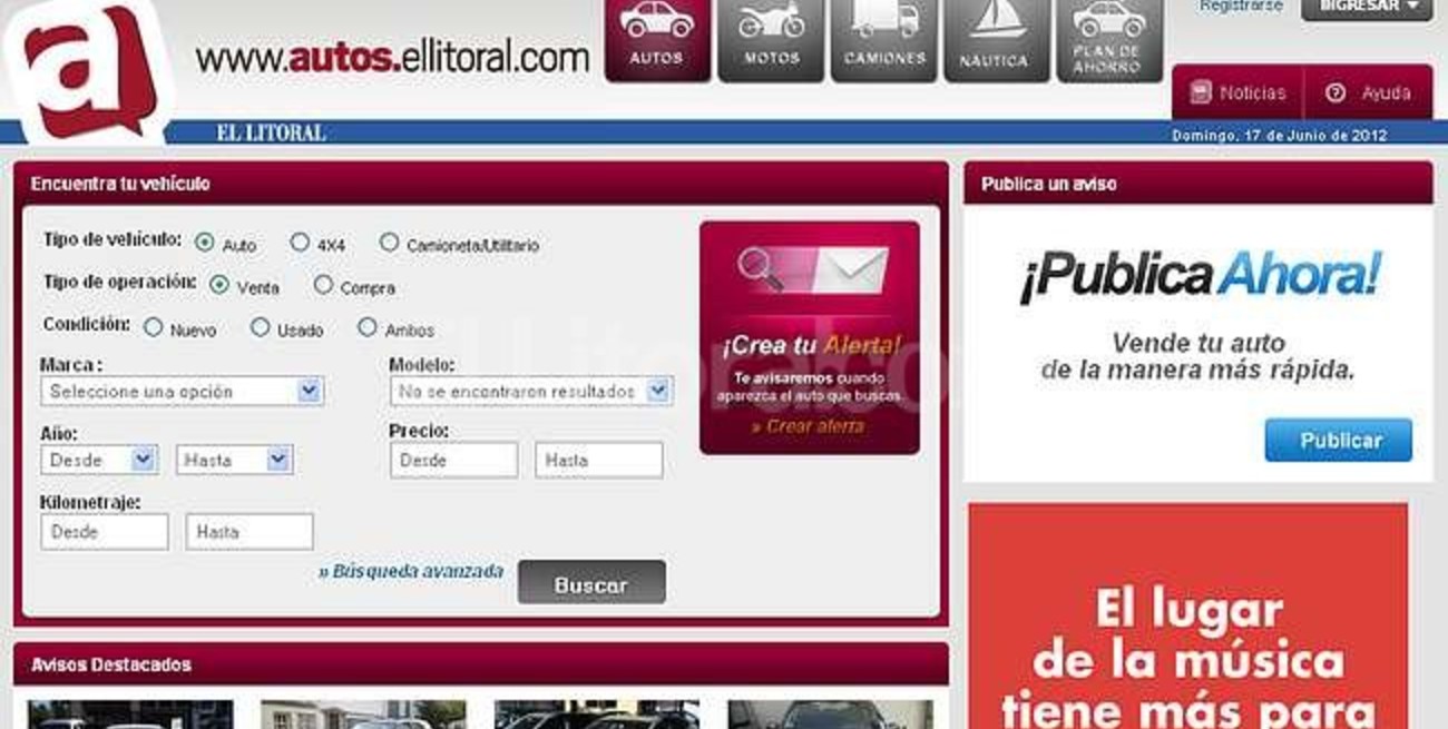 www.autos.ellitoral.com es tu lugar