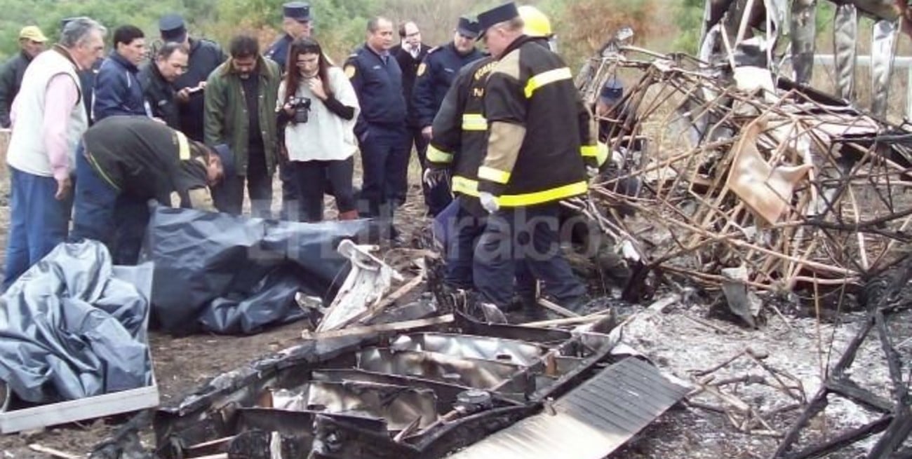Son santafesinos los fallecidos en el accidente aéreo en Entre Ríos