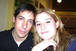 Martín Vargas y Jésica Perassi cruzaron a Brasil el pasado domingo