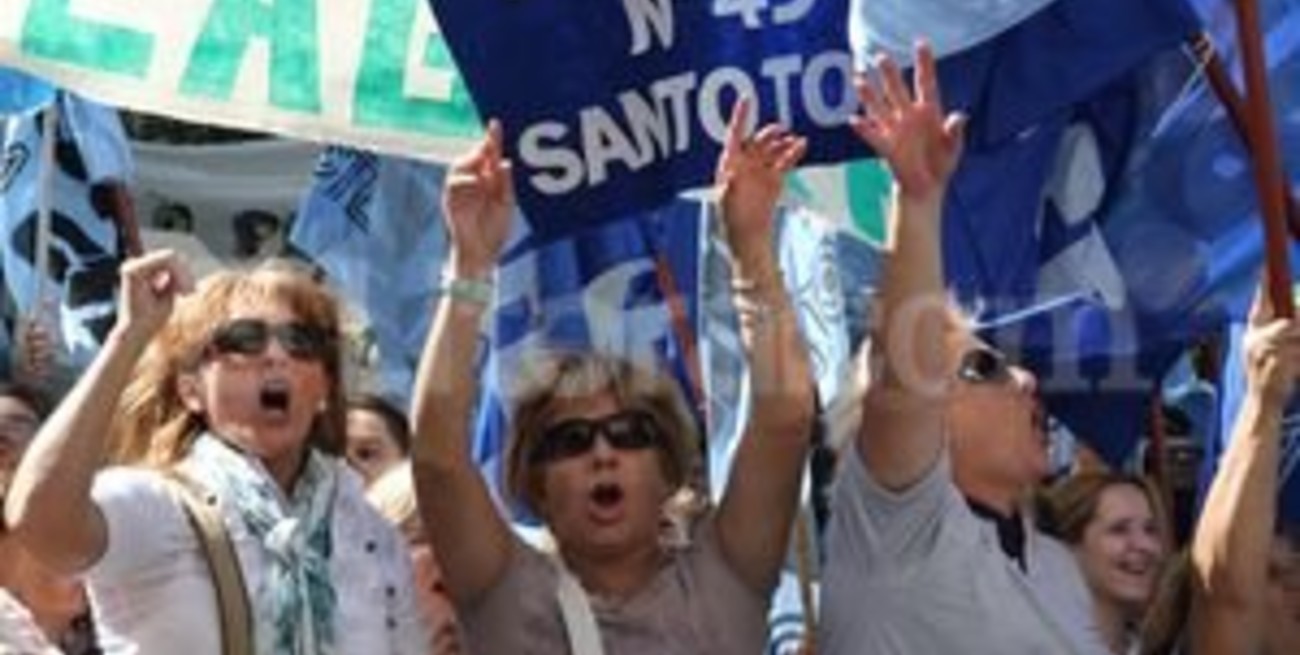 El descuento de los días de paro trabó la paritaria