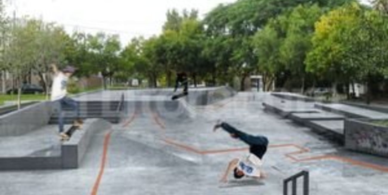 Construirán una pista de skate en Candioti Sur