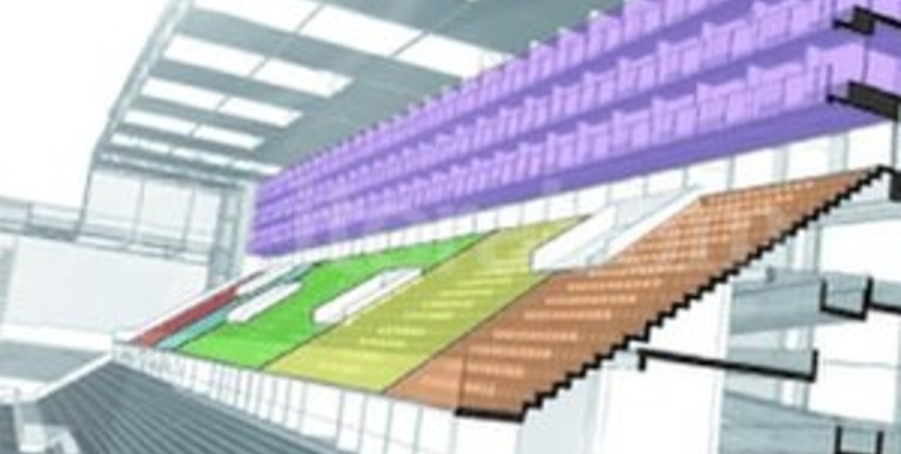 Unión presentó el proyecto para ampliar el estadio "15 de Abril"