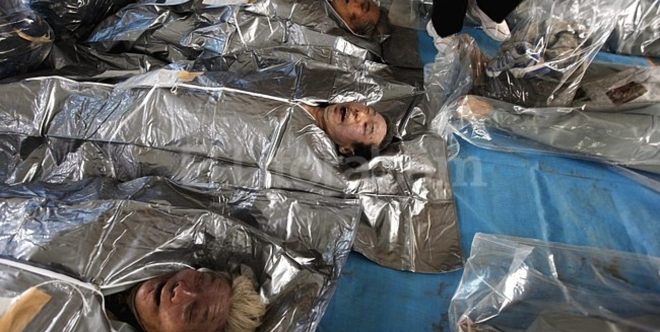 Las cifras se elevan a más de 8 mil muertos y 12 mil desaparecidos