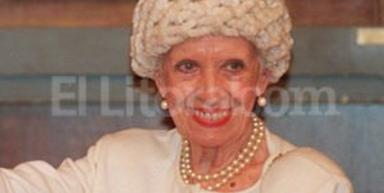 Falleció Lydia Lamaison