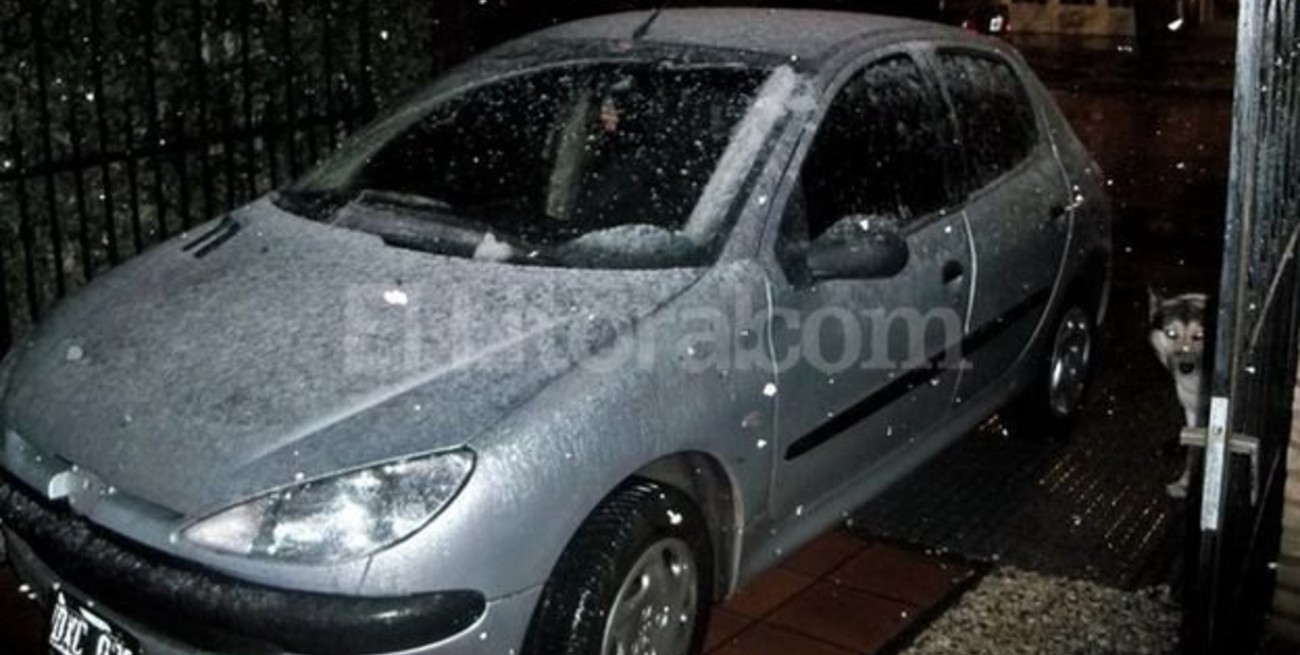 Nieve en la provincia de Santa Fe