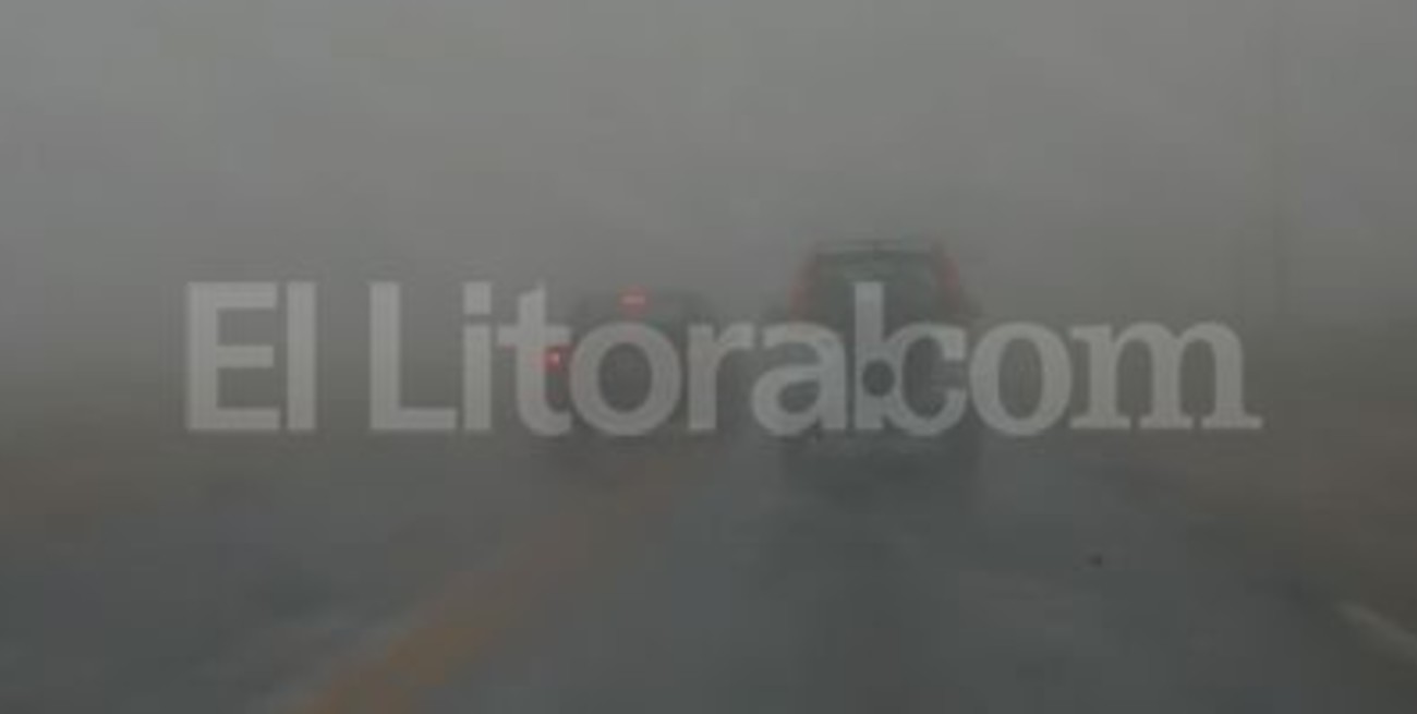 Una intensa niebla complicó todo el corredor Rosario-Buenos Aires