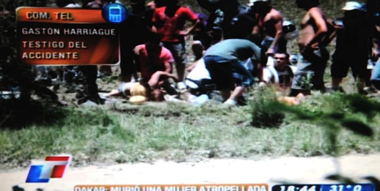Una mujer que miraba el Dakar murió al ser atropellada