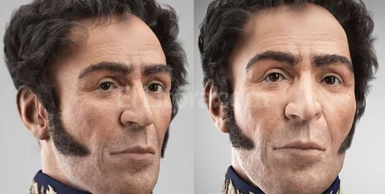 Presentan imagen digitalizada de Bolívar