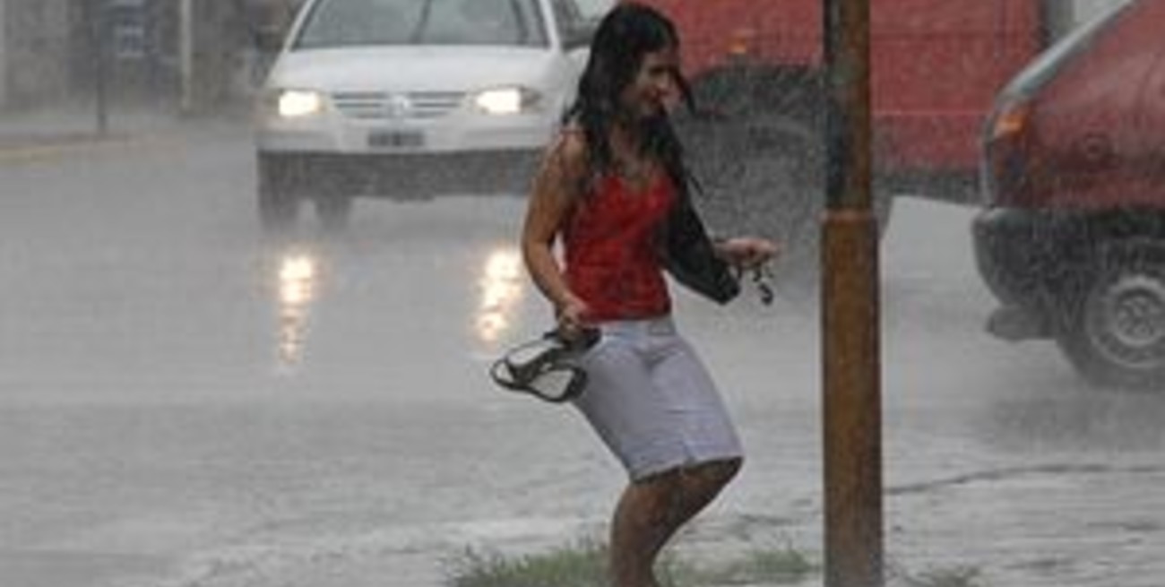 Lluvia sobre Santa Fe