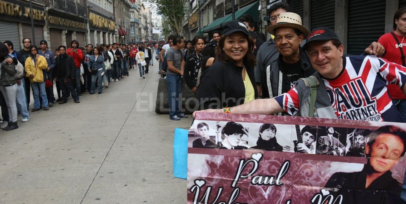 200 mil almas vieron a Paul McCartney en el Zócalo mexicano