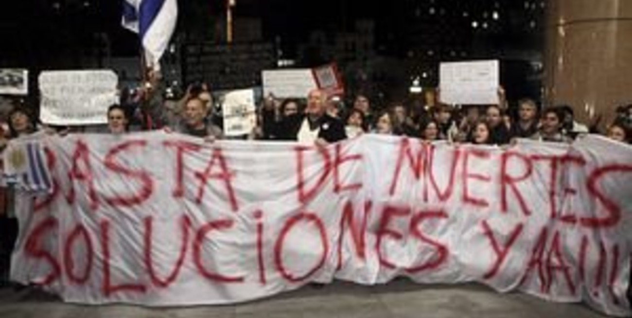Un asesinato puso al rojo vivo el debate sobre la inseguridad en Uruguay