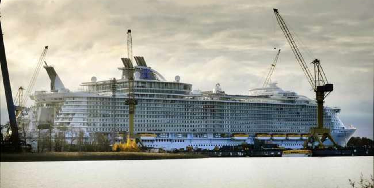 El mayor crucero que haya surcado los mares
