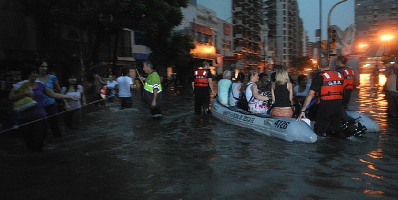 Otra vez colapsó Capital Federal luego de un diluvio