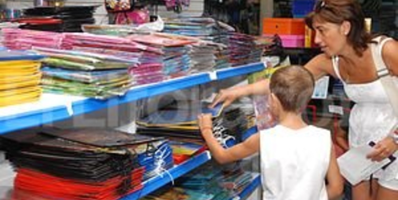 Los útiles escolares cuestan un 15 % más que hace un año