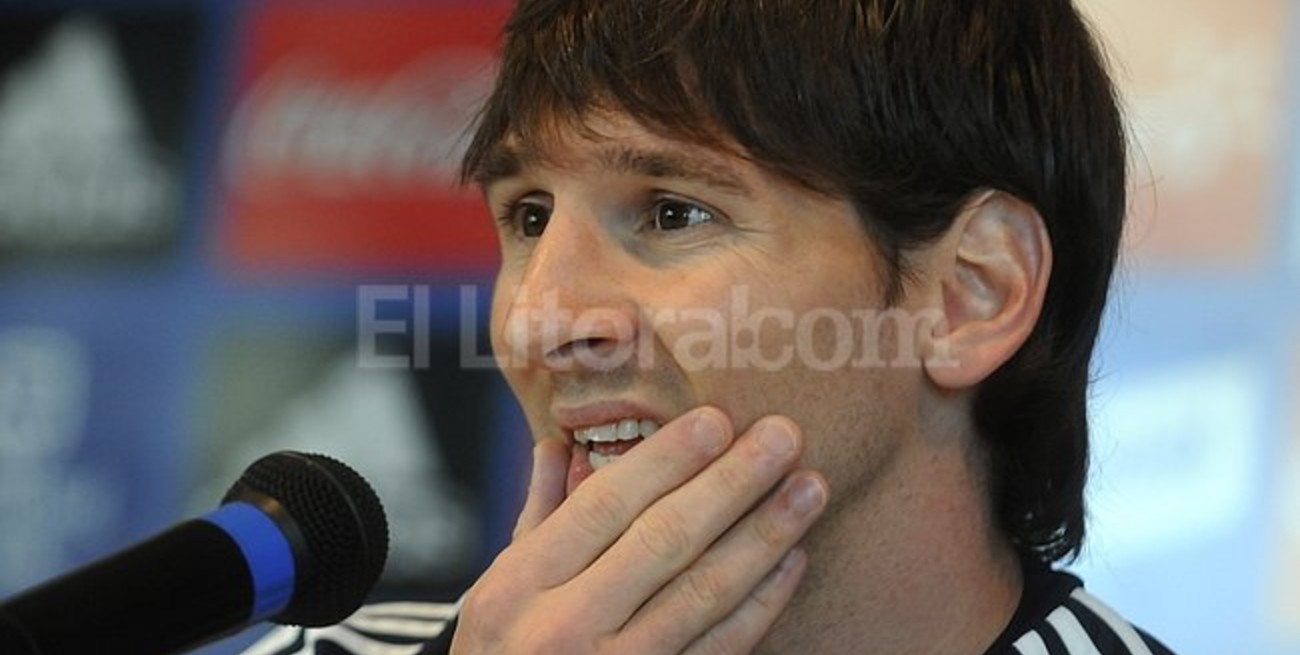 Messi, triste por los Panamericanos
