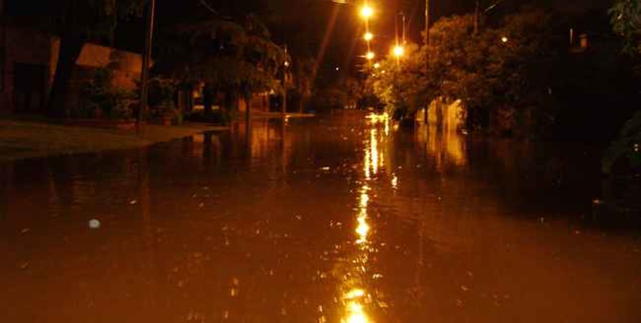 Madrugada lluviosa en Santa Fe