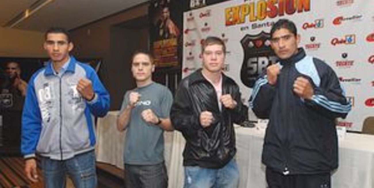 Luján-Berrío en pelea de fondo 