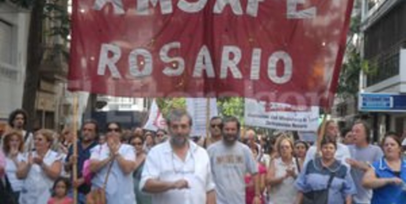 Amsafé Rosario viene con moción de paro