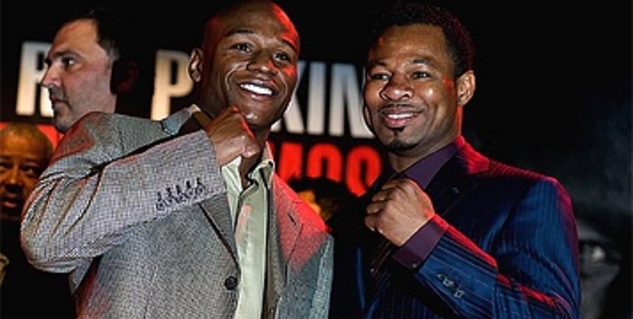 Mayweather le dio una lección a Shane Mosley