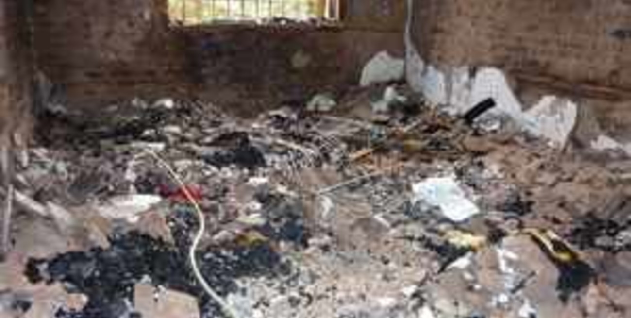 Robaron y quemaron una casa en Colastiné