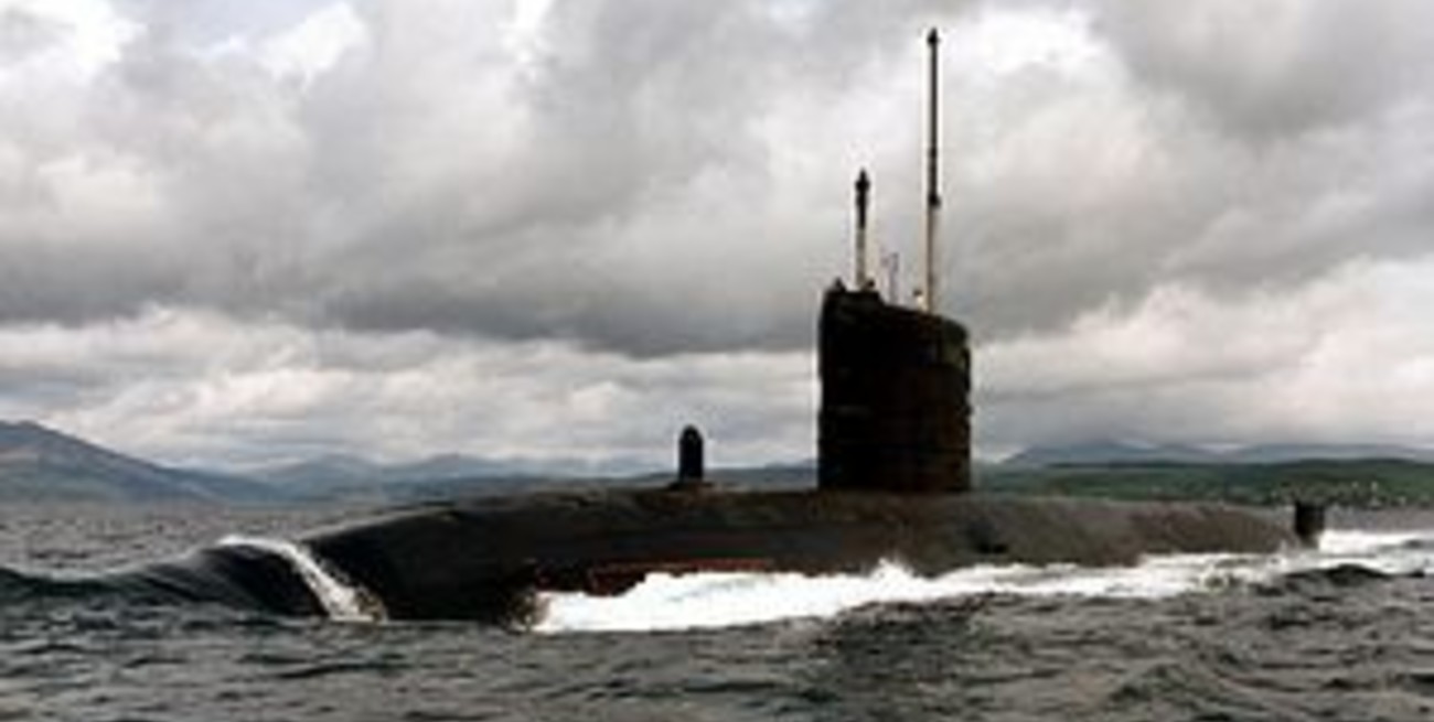 El Reino Unido mandó un submarino nuclear "totalmente equipado" a Malvinas