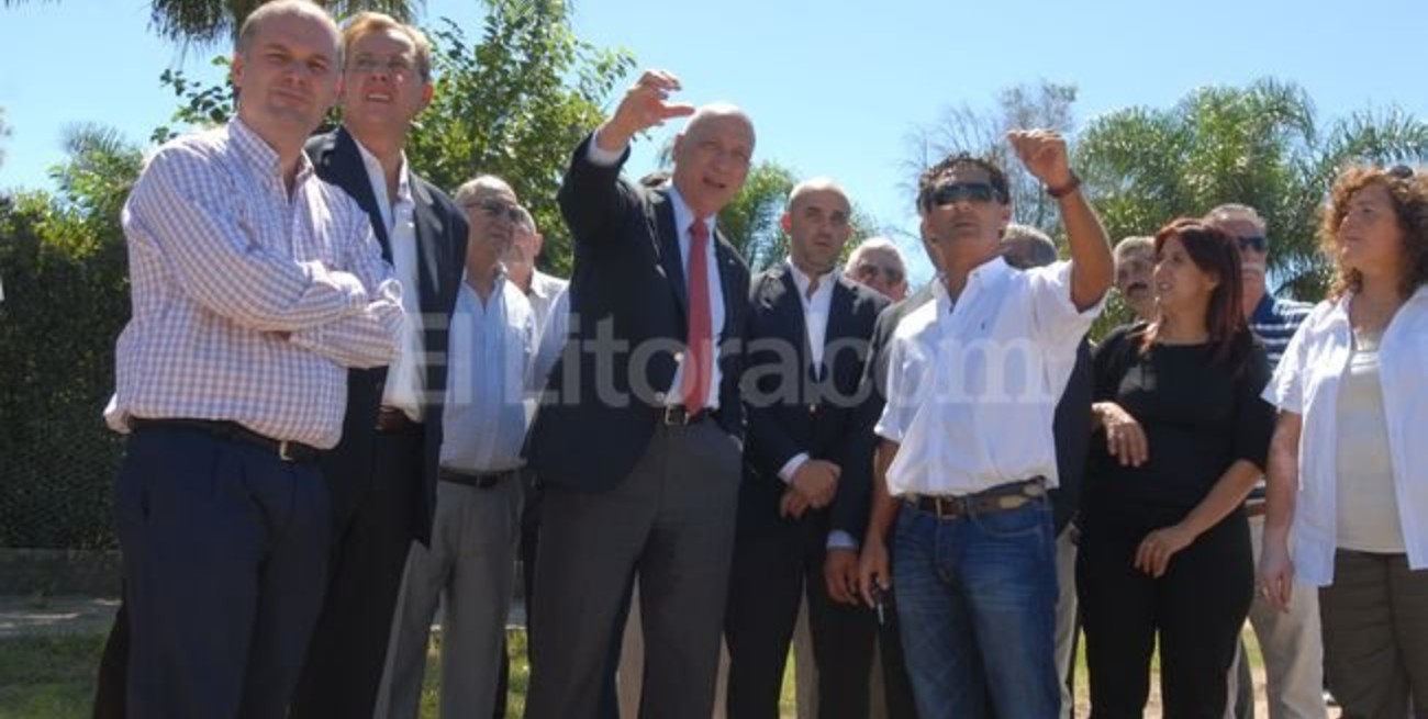 Arrancó la construcción de las colectoras de acceso a los predios de Unión y Colón