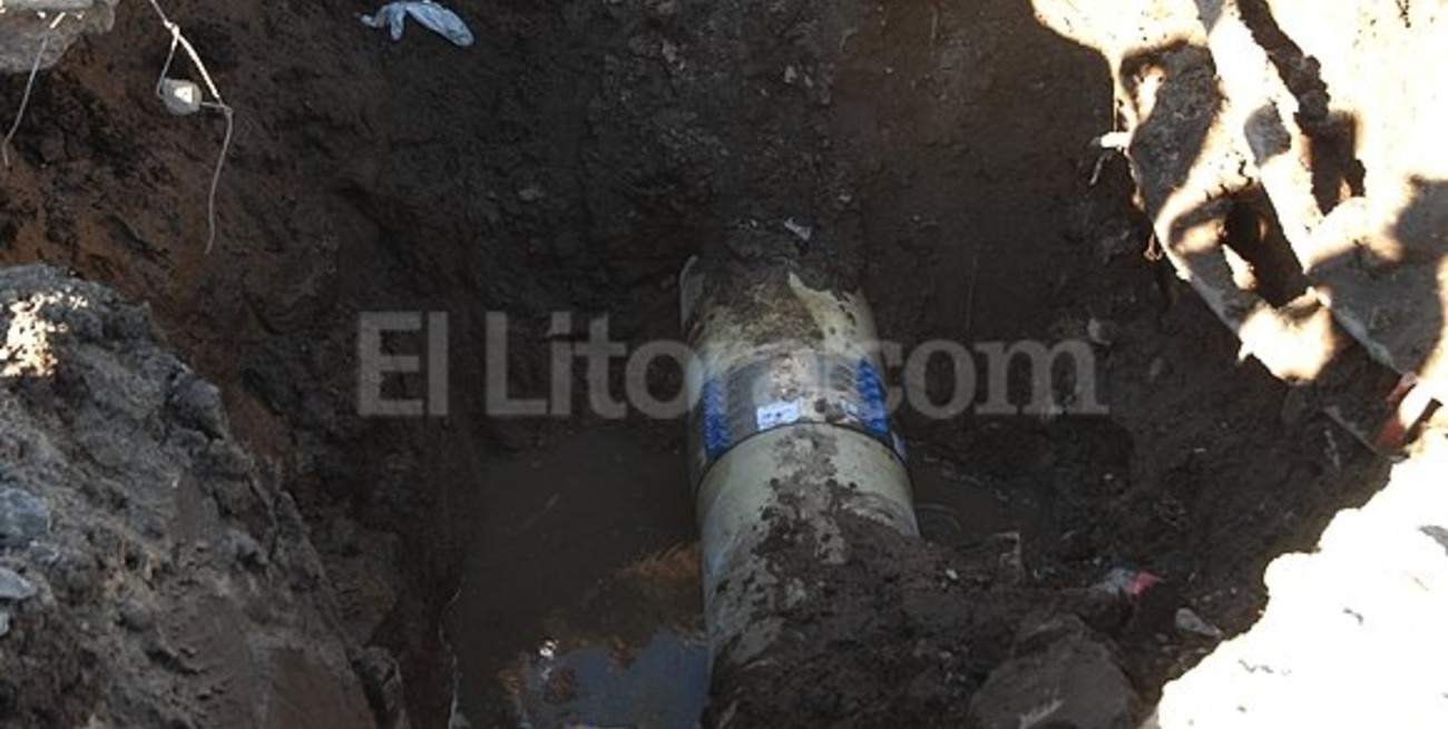 Se reparó el caño roto y se normaliza el abastecimiento de agua